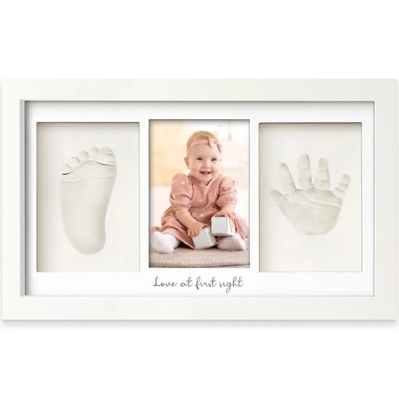 Baby Nursery Kit - Baby Handafdruk Voetafdruk Klei Kit Pasgeboren