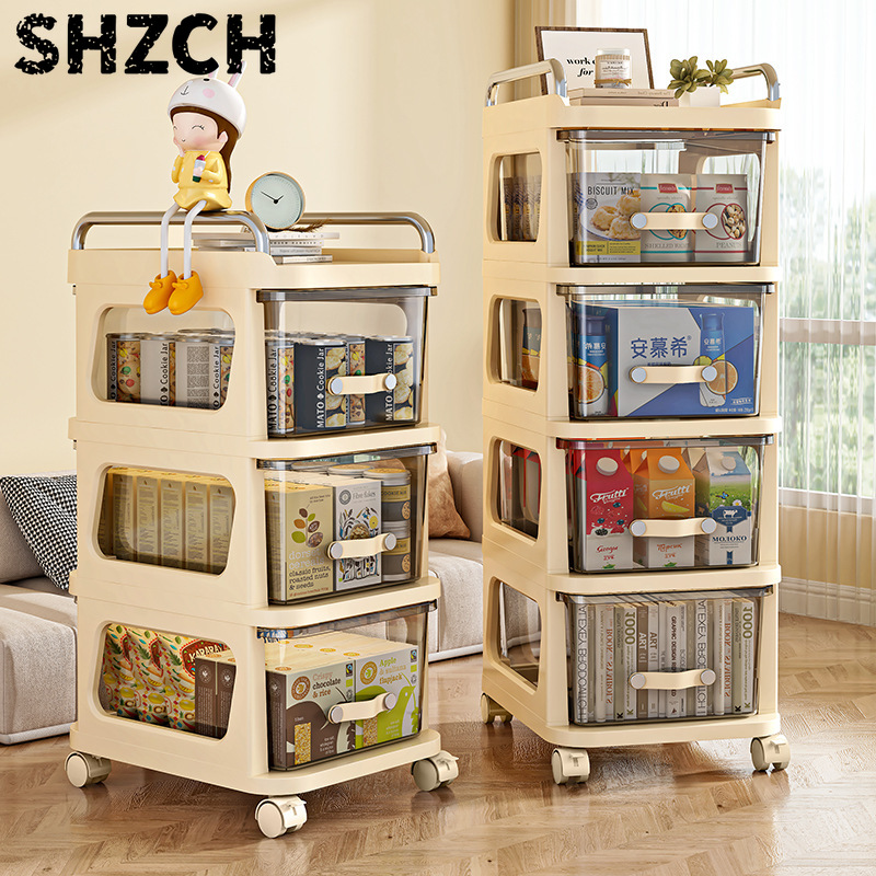 Baby Nursery Drawers - Multifunctionele snackkar, mobiele organizer, houder voor