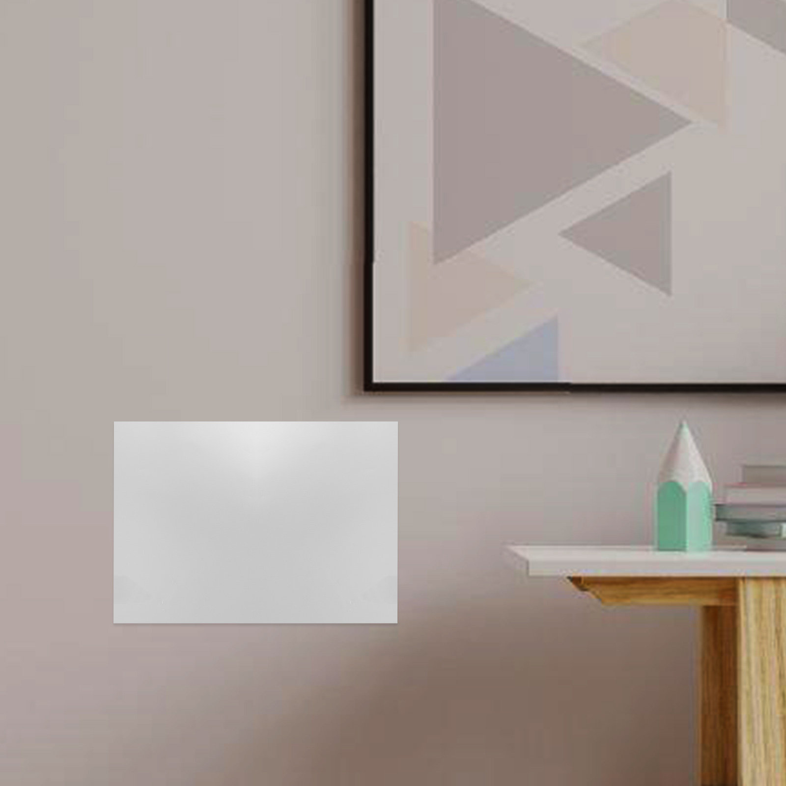 Baby Nursery Diy - Transparante flexibele harsplastic spiegelplaat met kleeflaag
