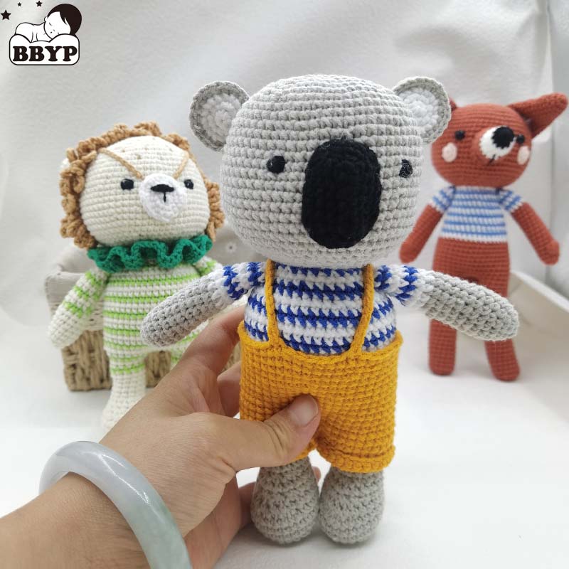 Baby Nursery Diy - Baby Haak Gevulde Leeuw Koala Vos