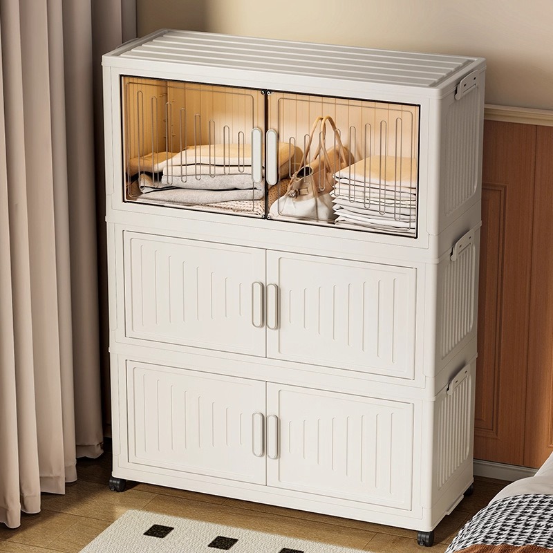 Baby Nursery Drawers - Kindergarderobe Kast Opbergkast Meerlaags Kunststof Opvouwbare