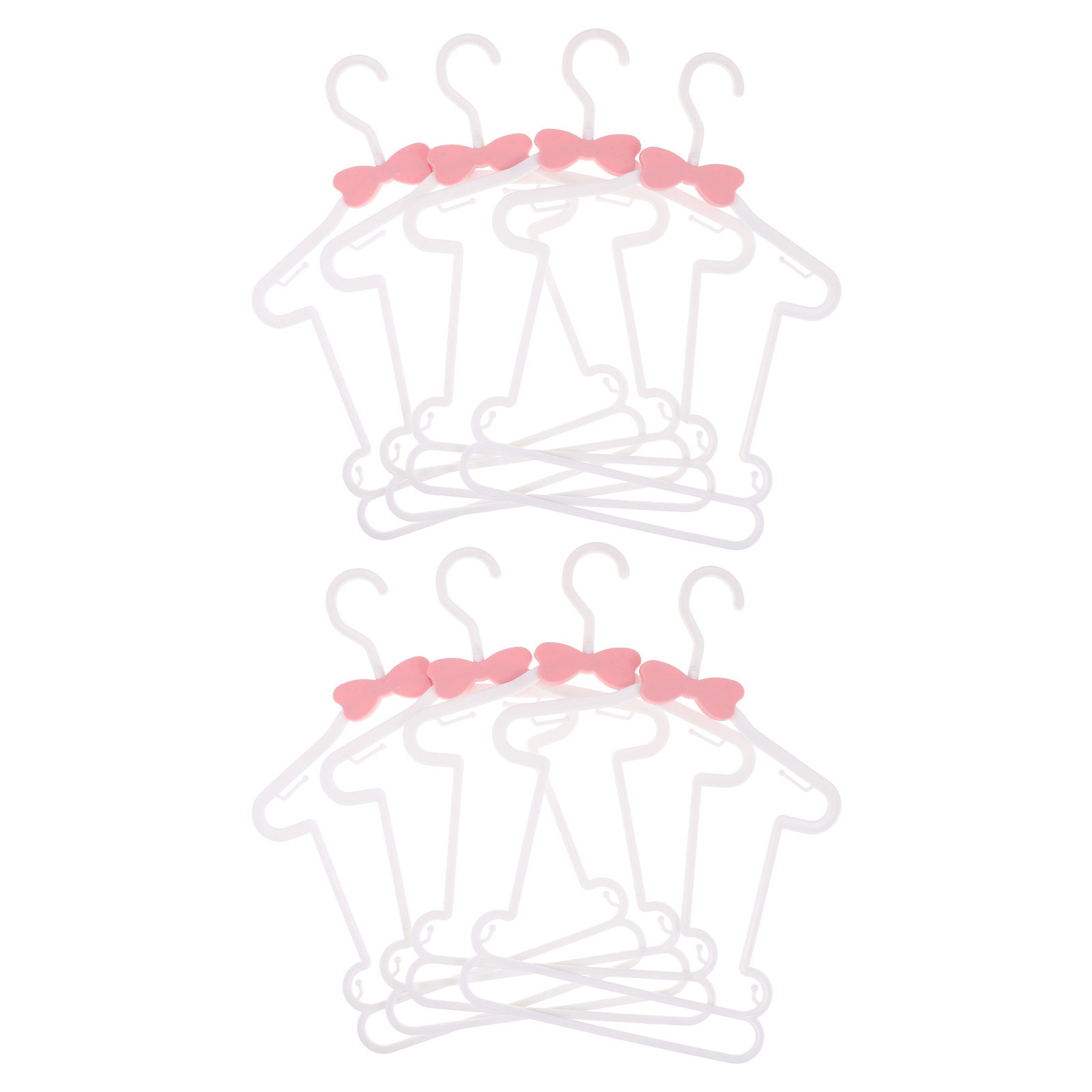 Baby Nursery Hooks - 8 stuks babykledinghangers van plastic, antislip,