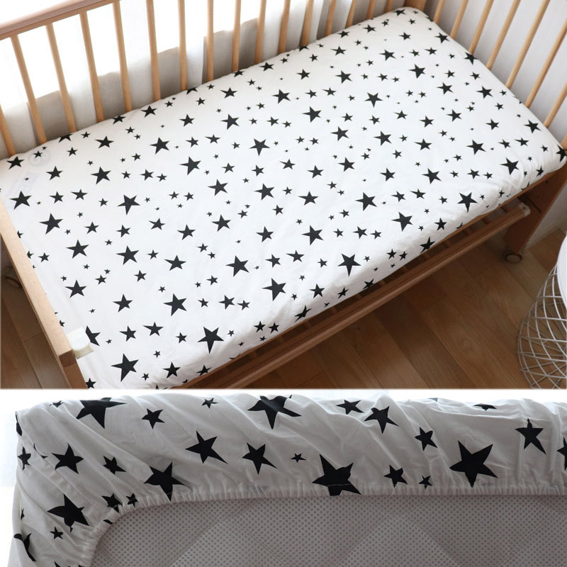 Baby Nursery Bed - Baby Hoeslaken Voor Pasgeborenen Katoen Zachte