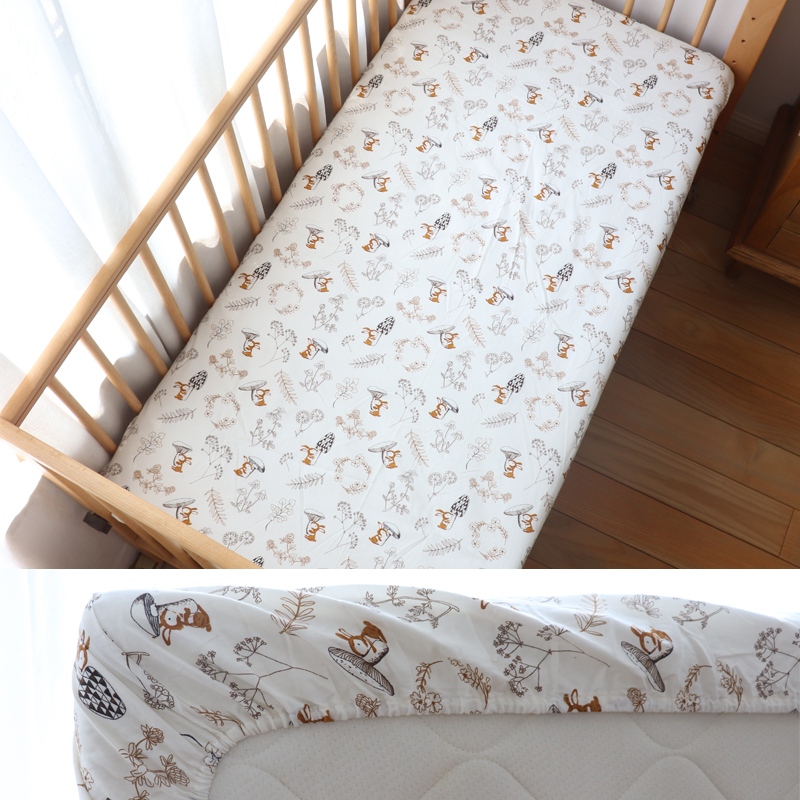 Baby Nursery Bed - Babybedje hoeslaken pasgeborenen beddengoed kinderen katoenen