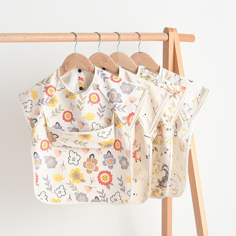 Baby Nursery Kit - Slabbetjes voor pasgeboren baby's, blouse, waterdicht,