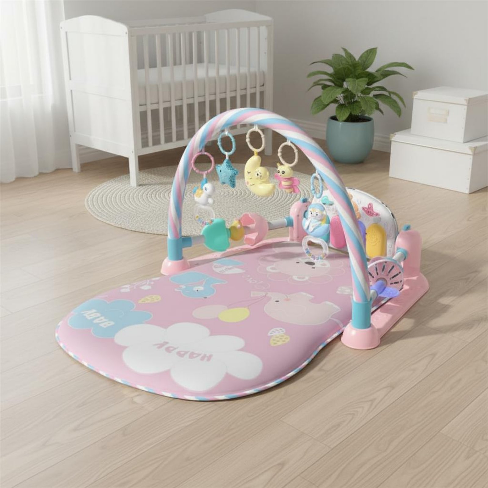 Babybox met pianomuziekfunctie - Baby Nursery Bed recensie en prijs