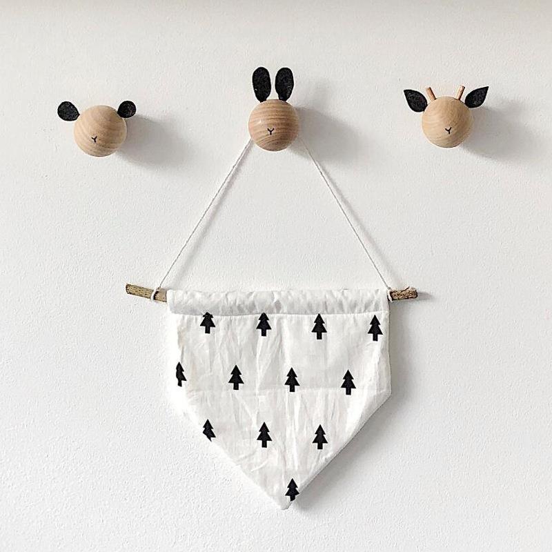 Moderne minimalistische houten - Baby Nursery Hooks recensie en prijs