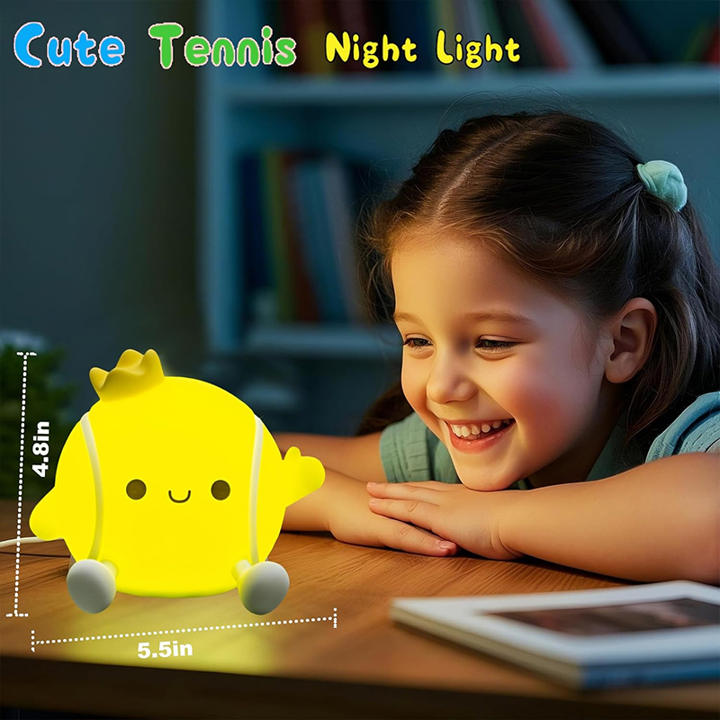 Schattig tennisnachtlampje Sil - Baby Nursery Light recensie en prijs