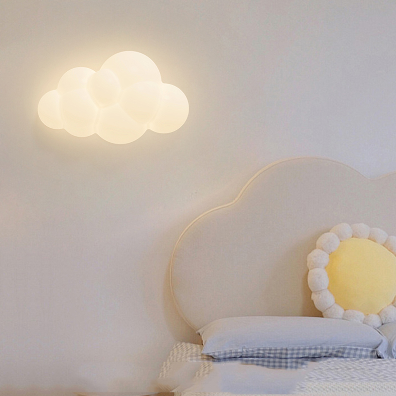 Witte Wolk Wandlampen Voor Kin - Baby Nursery Light recensie en prijs