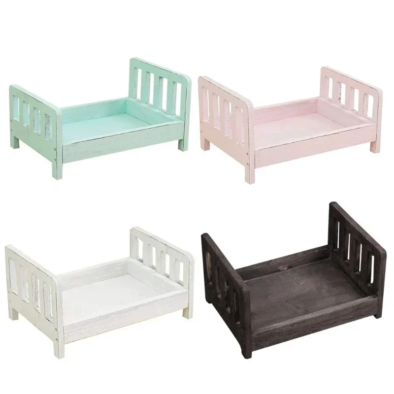 Baby poseerbank Retro houten b - Baby Nursery Bed recensie en prijs