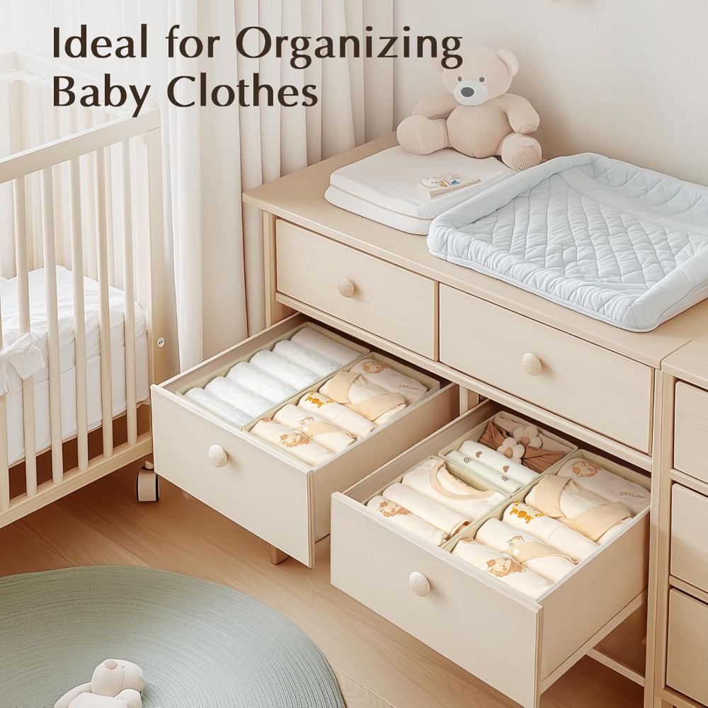 Kledingopbergers voor laden, o - Baby Nursery Drawers recensie en prijs