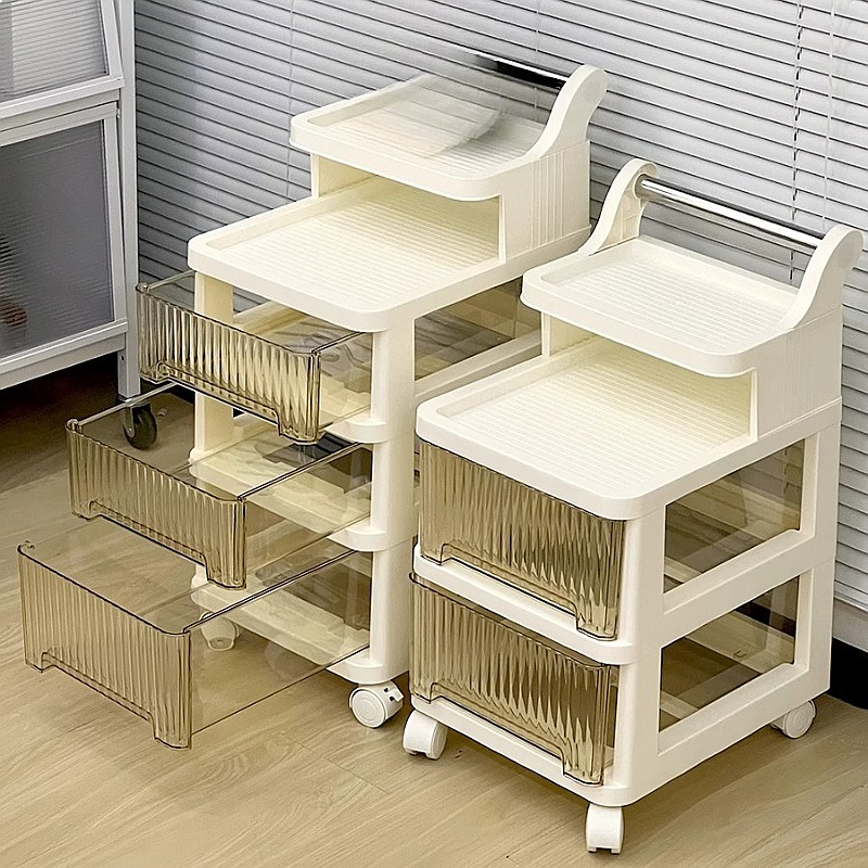3-laags rollende opbergwagen,  - Baby Nursery Drawers recensie en prijs
