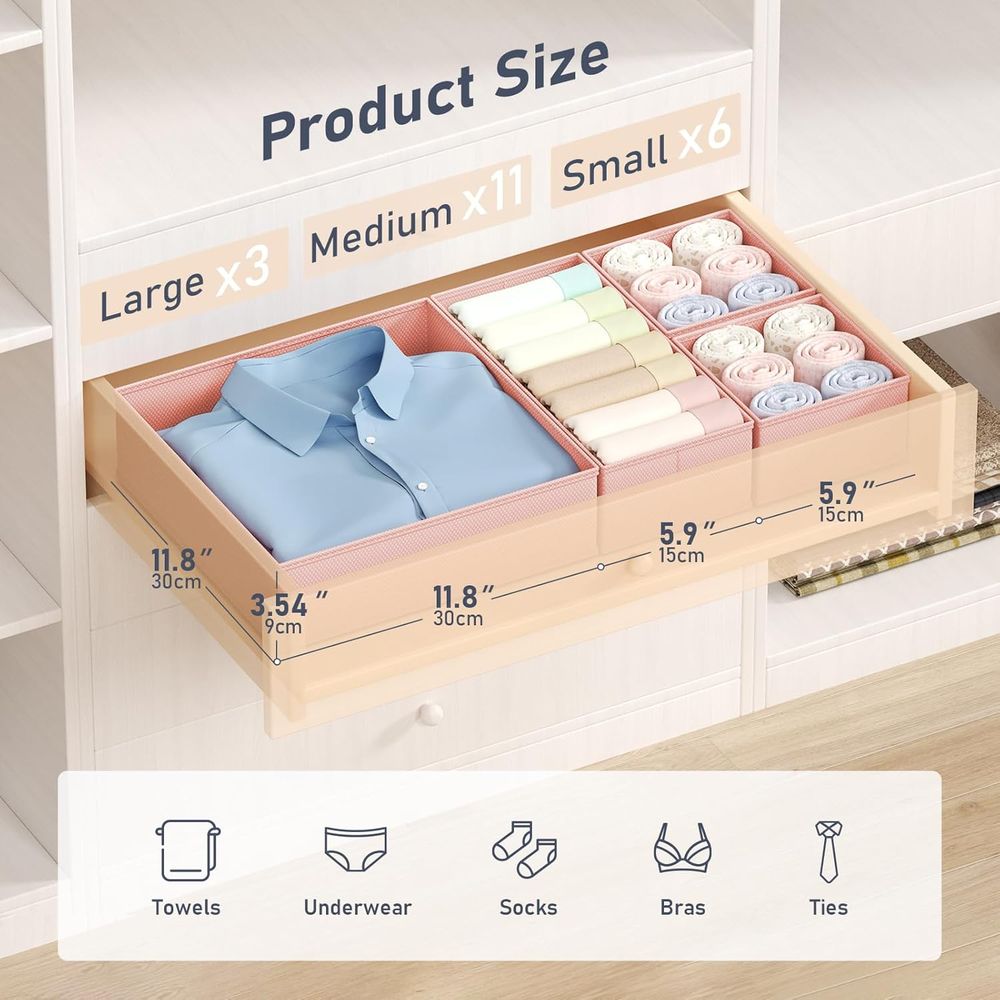Organizer Kleding 20-pack - Op - Baby Nursery Drawers recensie en prijs