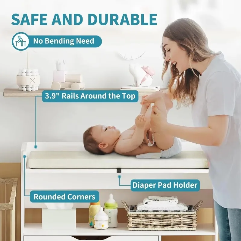 Moderne minimalistische MDF wi - Baby Nursery Drawers recensie en prijs