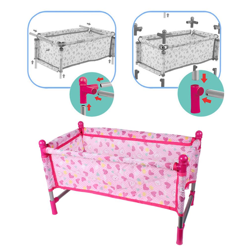 Speelgoedbed Simulatie Babypop - Baby Nursery Bed recensie en prijs