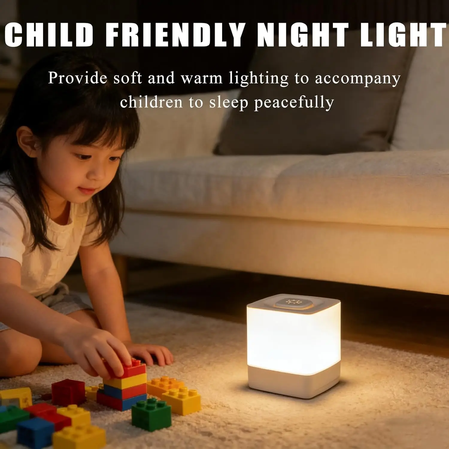 LED-nachtlampje, bedlampje, aa - Baby Nursery Light recensie en prijs