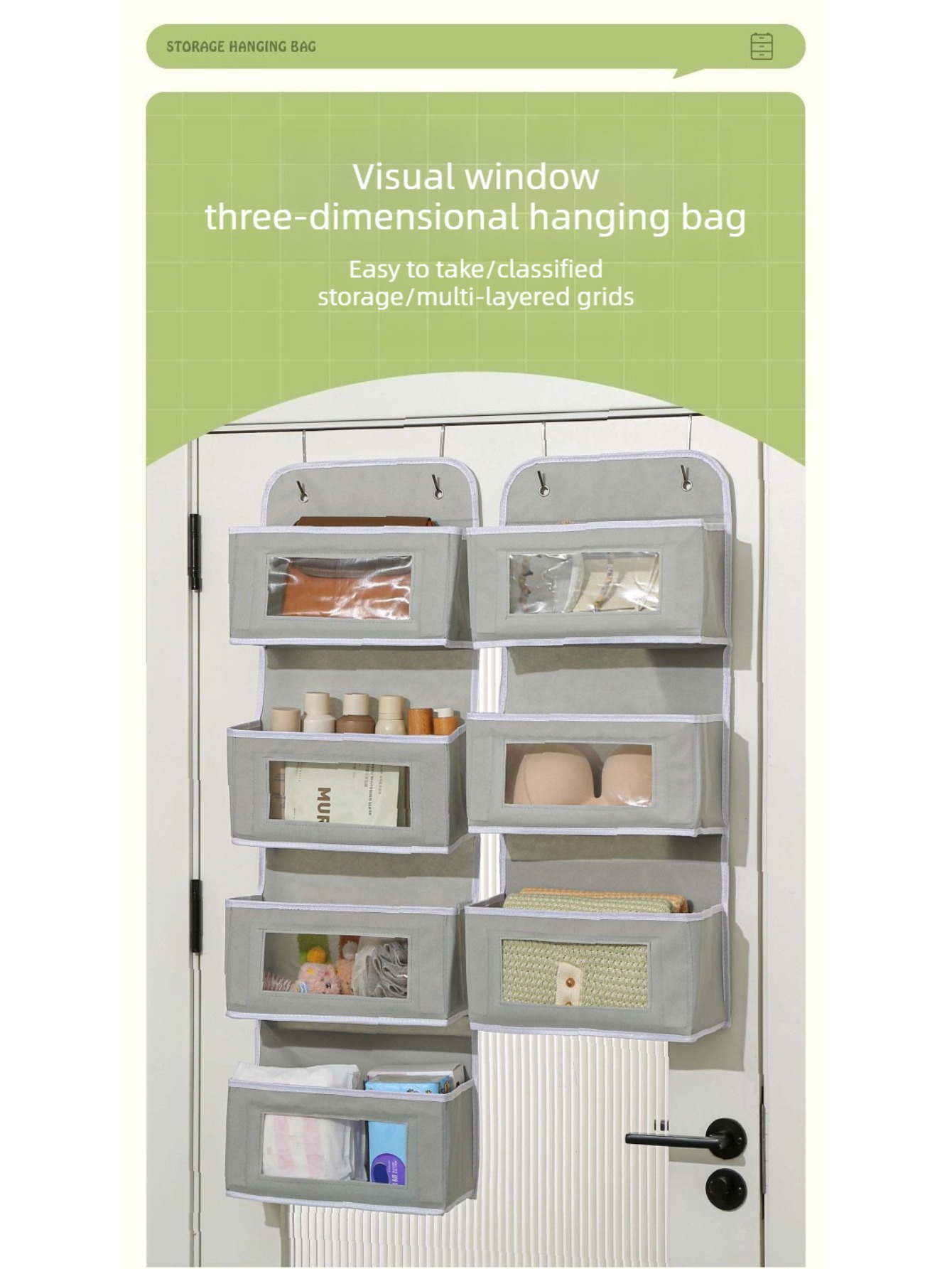 Meerlaagse zichtbare hangende  - Baby Nursery Hooks recensie en prijs