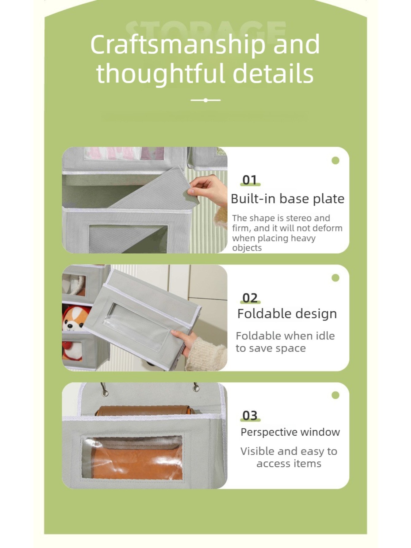 Meerlaagse zichtbare hangende  - Baby Nursery Hooks recensie en prijs