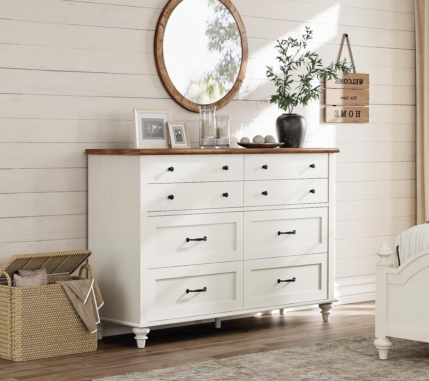 Moderne kindercommode met 7 la - Baby Nursery Drawers recensie en prijs