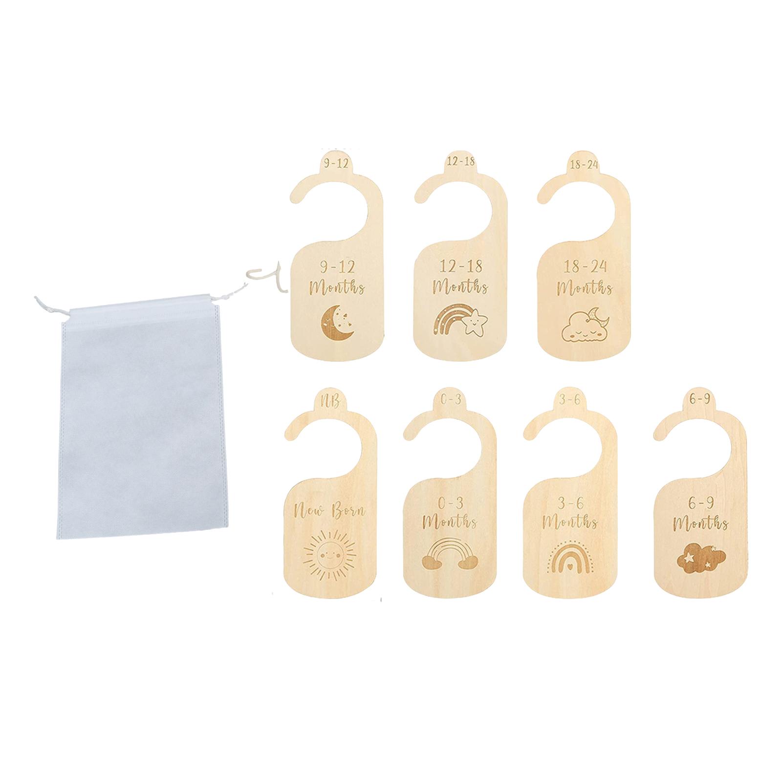 7x Baby Kleding Maat Hanger Or - Baby Nursery Age recensie en prijs