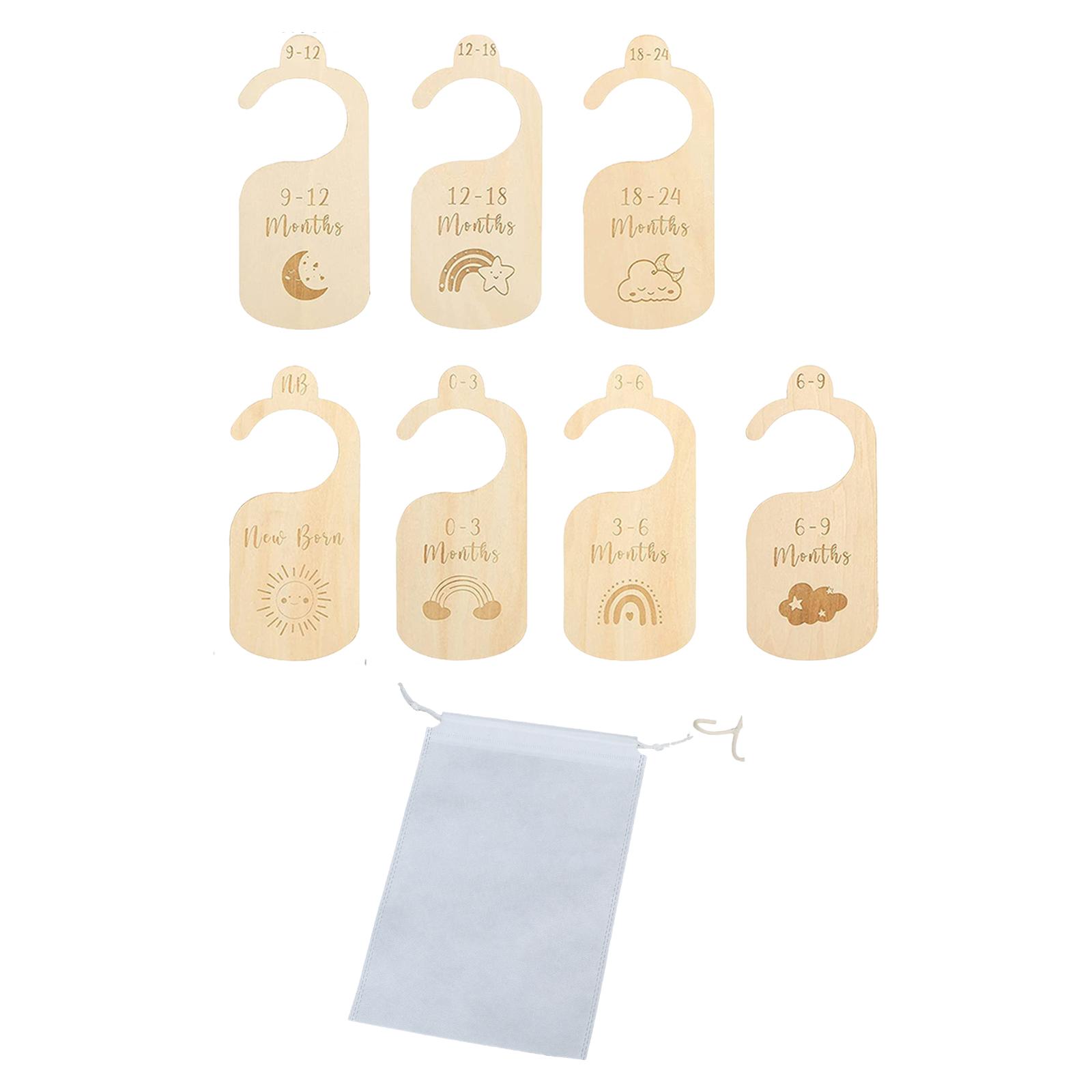 7x Baby Kleding Maat Hanger Or - Baby Nursery Age recensie en prijs