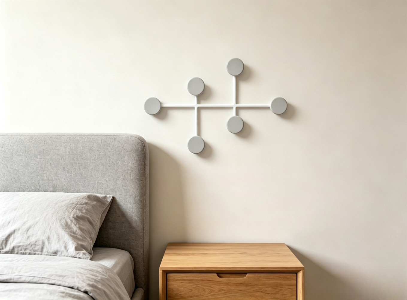 Moderne zwarte metalen wandkap - Baby Nursery Hooks recensie en prijs