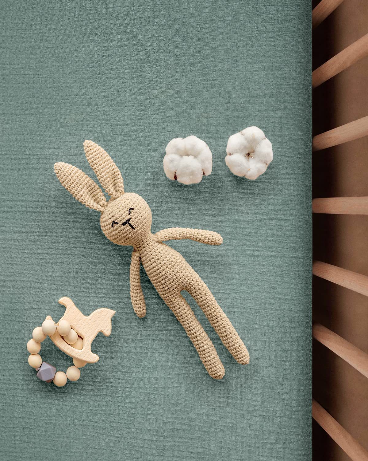 Baby Ingericht Wieg Lakens Bed - Baby Nursery Bed recensie en prijs